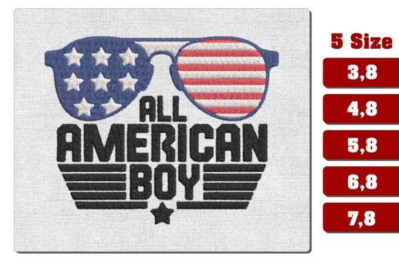 All American Boy Sunglasses Embroidery Review