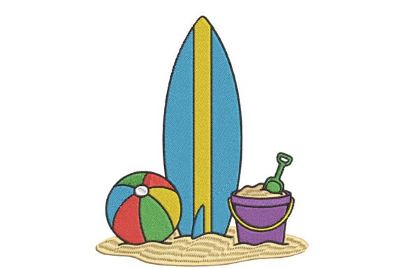 Beach Summer Embroidery Design Review