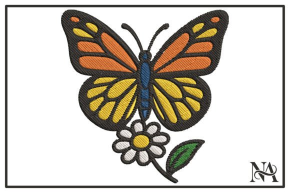 Butterfly on Daisy Embroidery Design Review
