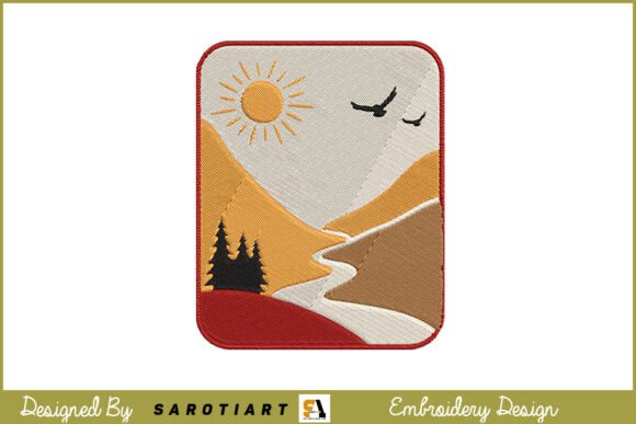 Camping Themed Beautiful Embroidery Review