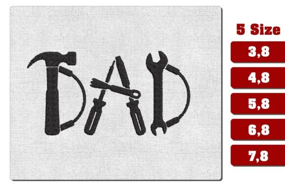 Dad Handyman Tools Machine Embroidery Review