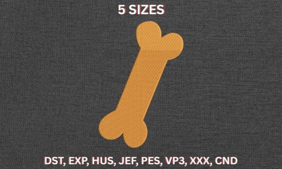 Dog Bone Embroidery Pattern File Review