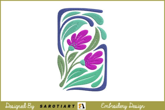 Floral Machine Embroidery Design Review