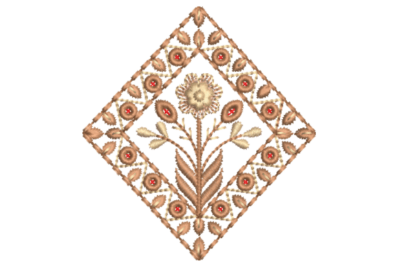 Geometric Diamond Embroidery: A Designer's Review