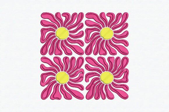 Groovy Flowers Embroidery Design Review