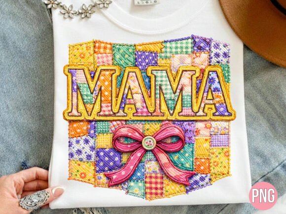 Review: Patchwork Quilt Mama Faux Embroidery PNG