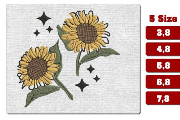 Sunflower Sparkle Machine Embroidery Review