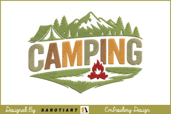 Wildlife Camping Embroidery Design Review